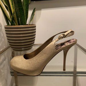 Sam Edelman Evelyn Gold Pump